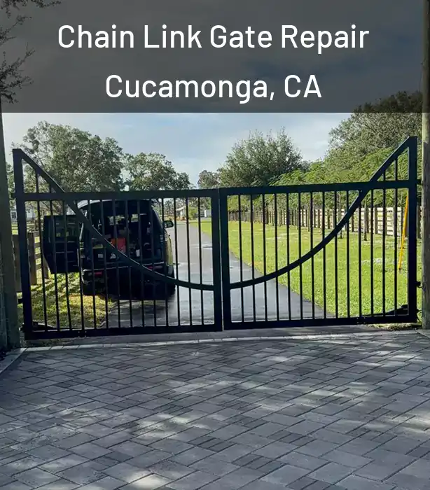 Chain Link Gate Repair Cucamonga, CA