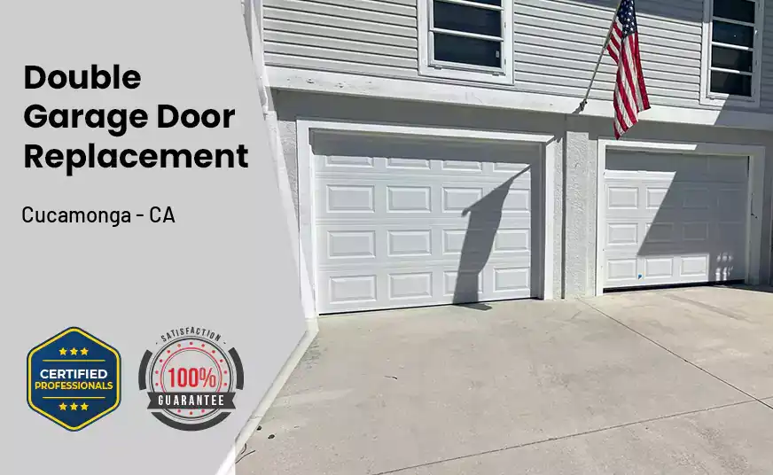 Double Garage Door Replacement Cucamonga - CA