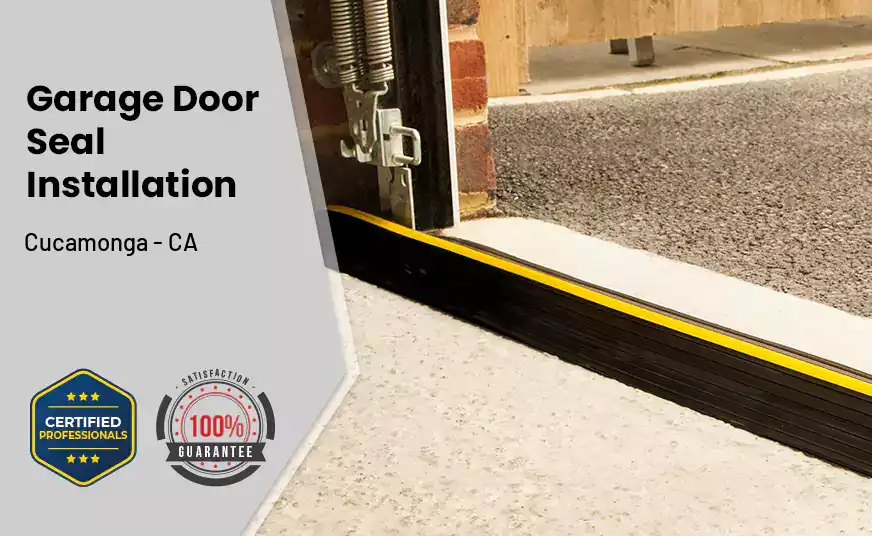 Garage Door Seal Installation  Cucamonga - CA