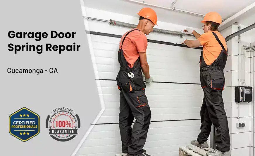 Garage Door Spring Repair Cucamonga - CA 