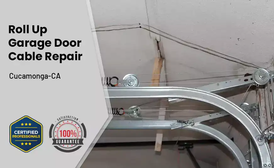 Roll Up Garage Door Cable Repair Cucamonga-CA