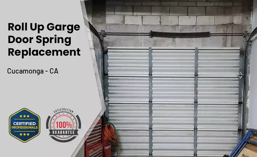 Roll Up Garage Door Spring Replacement Cucamonga - CA