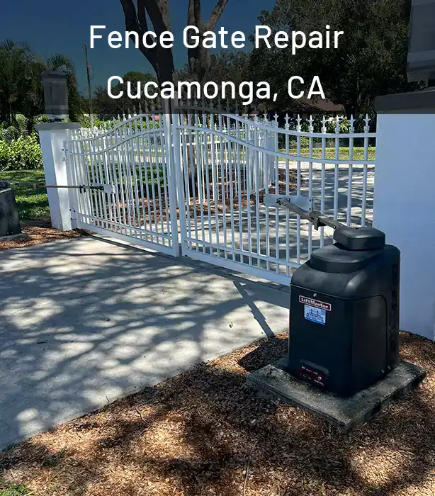  Fence Gate Repair Cucamonga, CA