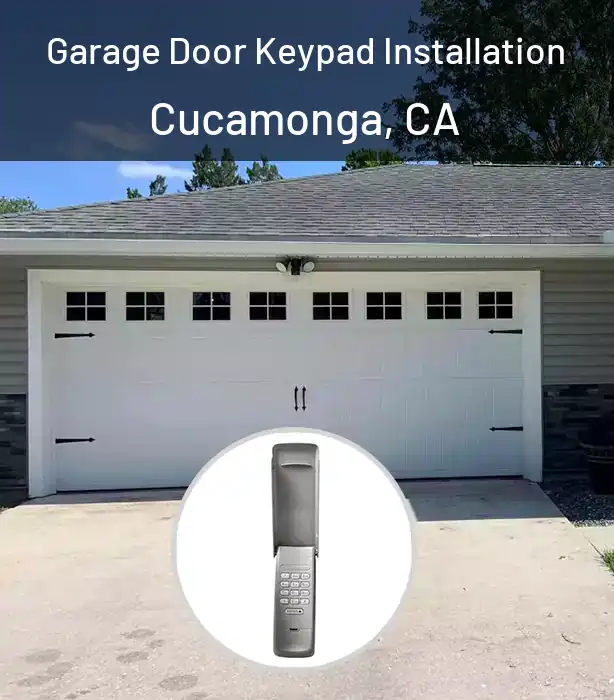 Garage Door Keypad Installation Cucamonga, CA