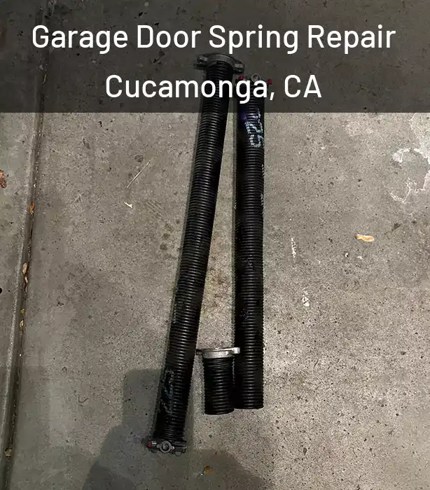 Garage Door Spring Repair Cucamonga, CA