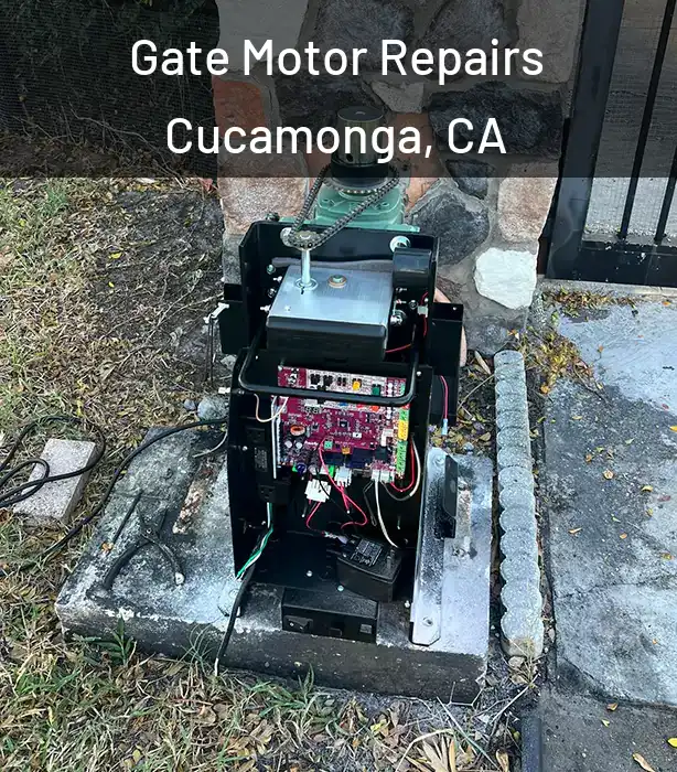 Gate Motor Repairs Cucamonga, CA