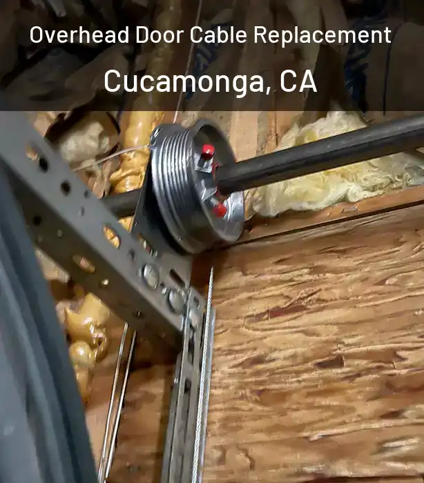 Overhead Door Cable Replacement Cucamonga, CA