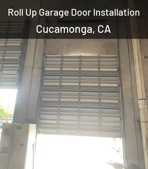 Roll Up Garage Door Installation Cucamonga, CA