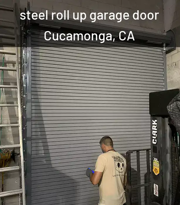  steel roll up garage door Cucamonga, CA